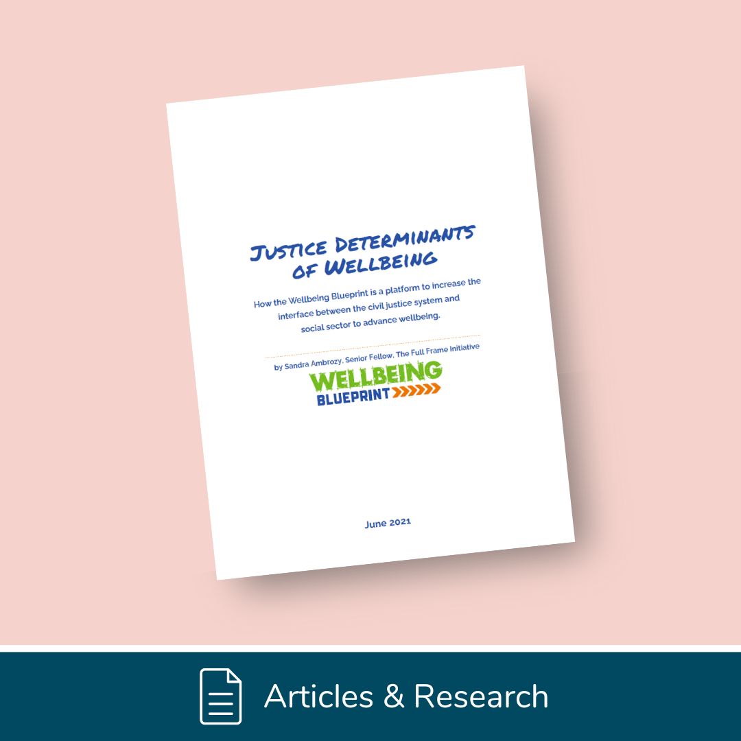 Justice Determinants of Wellbeing